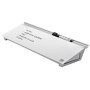 Bloc-notes de bureau impression pro nobo, verre blanc brillant