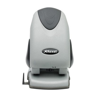 Perforateur p265 2 trous rexel, argent noir
