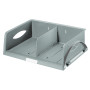 Corbeille sorty a4 horizontal leitz, gris