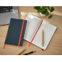 Cahier relie HC format M (A5) COSY Leitz, quadrille, Gris