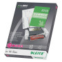 Pochette de plastification autocollantes, a4 125µ leitz, lot 100, transparent