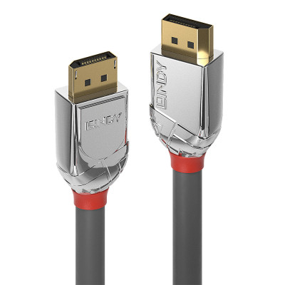 Lindy câble displayport 1.4, cromo line, 0.5m