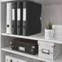 Classeur a levier 180° active pp dos 65mm, wow leitz, noir