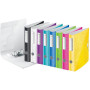 Classeur a levier 180° active pp dos 65mm, wow leitz, noir