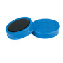 Aimants pour tableaux 2.5kg, 38mm, pack de 10, Bleu