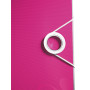 Classeur a levier 180° active pp dos 82mm, wow leitz, rose