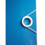 Classeur a levier 180° Active PP dos 65mm, WOW Leitz, Bleu