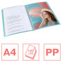 Reliure protege-documents 60 pochette 120 vues colour'breeze esselte, assortis