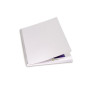 Couverture LinenWeave A4 Blancs (100)