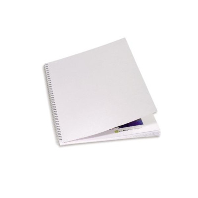 Couverture LinenWeave A4 Blancs (100)