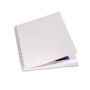 Couverture LinenWeave A4 Blancs (100)