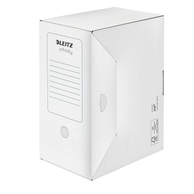 Boite d'archives, leitz infinity 100mm, blanc