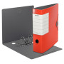 Classeur a levier 180° dos 82mm SOLID Leitz Rouge