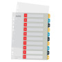 Intercalaire imprimable 1-10 COSY Leitz, Multicolore
