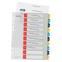 Intercalaire imprimable 1-10 COSY Leitz, Multicolore