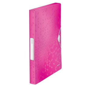 Boite de classement 30mm wow leitz , rose