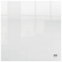 Mini tableau Blanc de bureau ou mural Nobo en acrylique 300x300mm, Transparent
