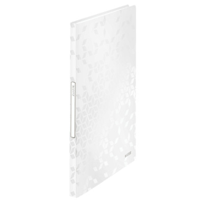 Reliure protege-documents 40 pochette wow leitz , blanc