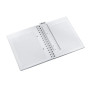 Cahier a5 pp wow leitz, quadrille , violet