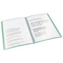 Reliure protege-documents 60 pochette 120 vues colour'breeze esselte, vert