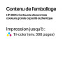 Hp ink f6u67ae no.302xl color xl c m y