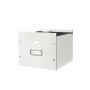 Boite de rangement pour dossiers suspendus click & store wow leitz , blanc