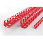 Peignes plastique combind gbc , a4 blanc, 10mm, lot de 100, blanc