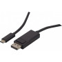 Cordon USB 3.1  Type C vers DisplayPort 1.2 -1m