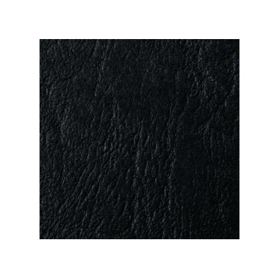 Plat de couVerture grain cuir  GBC LeatherGrain, A5 Noir, (x100)
