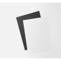 Plat de couVerture grain cuir  GBC LeatherGrain, A5 Noir, (x100)