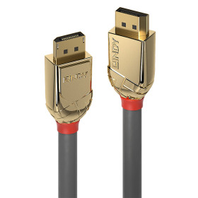 LINDY Câble DisplayPort 1.4, Gold Line, 2m