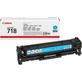 Canon 718 Cyan - cyan - original - cartouche de toner 2661B014