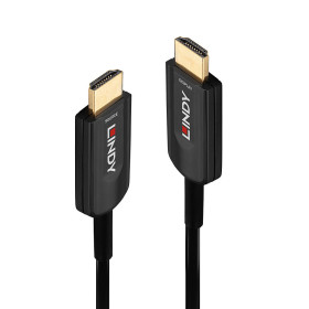 LINDY Câble HDMI 8K60 Ultra High Speed hybride fibre optique, 10m
