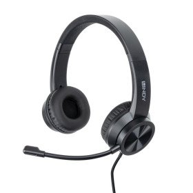 LINDY Casque de bureau USB-C