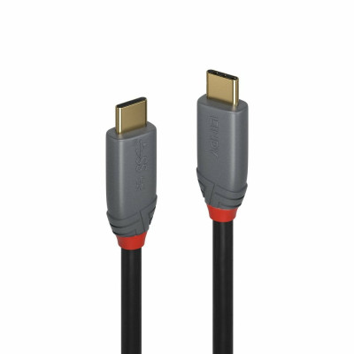 LINDY Câble USB 3.2 type C vers C, 20Gbit s, 5A, PD, Anthra Line, 2m