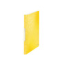 Reliure protege-documents 40 pochette wow leitz , jaune