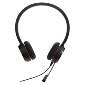 Jabra micro casque evolve 20 ms duo usb a - cuir