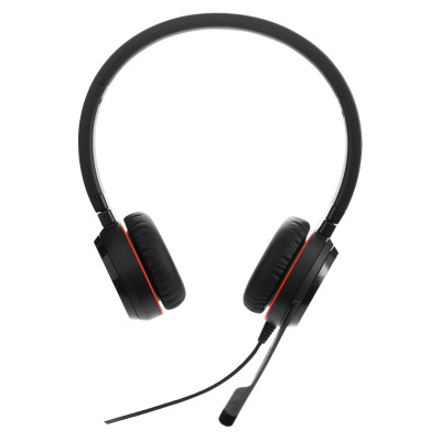 Jabra micro casque evolve 20 ms duo usb a - cuir