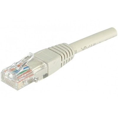Cordon RJ45 CAT 6 U UTP gris - 3 m