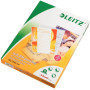 Pochette de plastification a4, 125µ leitz, boite 100, transparent