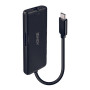 LINDY DST-Mini, Mini Docking Station USB-C pour Laptop avec prise en charge 4k &