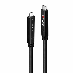 LINDY Câble Hybride Type C USB 3.2 5Gbit s, 8m (2 Lanes)