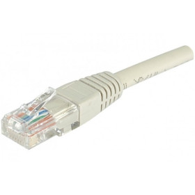 Cordon RJ45 CAT 6 U UTP gris - 10 m