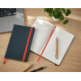 Cahier relie HC format M (A5) COSY Leitz, ligne, Gris