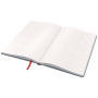 Cahier relie HC format M (A5) COSY Leitz, ligne, Gris