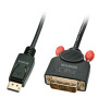 LINDY Câble DisplayPort to DVI, 0.5m