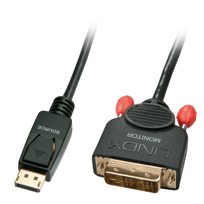 LINDY Câble DisplayPort to DVI, 0.5m