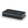 LINDY Switch de partage USB 3.0, 2 vers 4