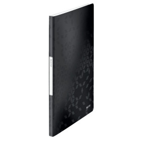 Reliure protege-documents 20 pochette wow leitz , noir