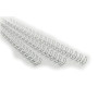 Peigne metallique 14mm MULTIBIND GBC , Lot de 100, Argent